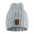 Blaklader Reflective Knit Beanie 2027 #colour_grey-melange