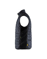 Blaklader Vest Warm-Lined 3863 #colour_black-hi-vis-yellow