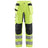 Blaklader Women's Hi-Vis Trousers with Stretch 7163 #colour_hi-vis-yellow-black