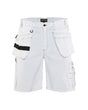 Blaklader Painters Shorts 1536 #colour_white