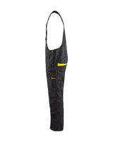 Blaklader Bib Overall with Stretch 2695 - Black/Hi-Vis Yellow