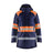 Blaklader Winter Parka Hi-Vis 4485 #colour_navy-blue-orange