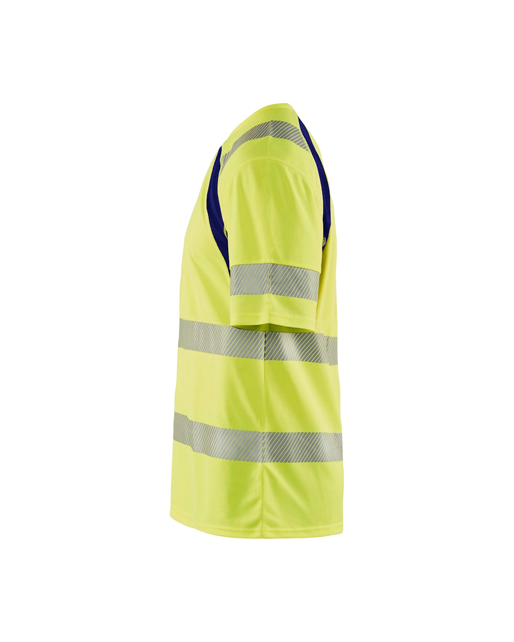 Blaklader Uv Hi-Vis T-Shirt 3397 #colour_hi-vis-yellow-navy-blue