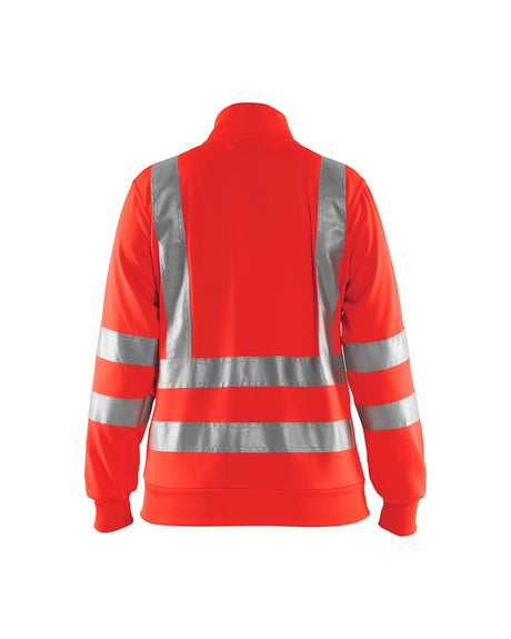 Blaklader Women's Hi-Vis Sweatshirt 3308 #colour_red-hi-vis