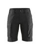 Blaklader Women's Service Shorts with Stretch 7149 #colour_black