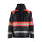 Blaklader Winter Jacket Hi-Vis 4480 #colour_black-red-hi-vis