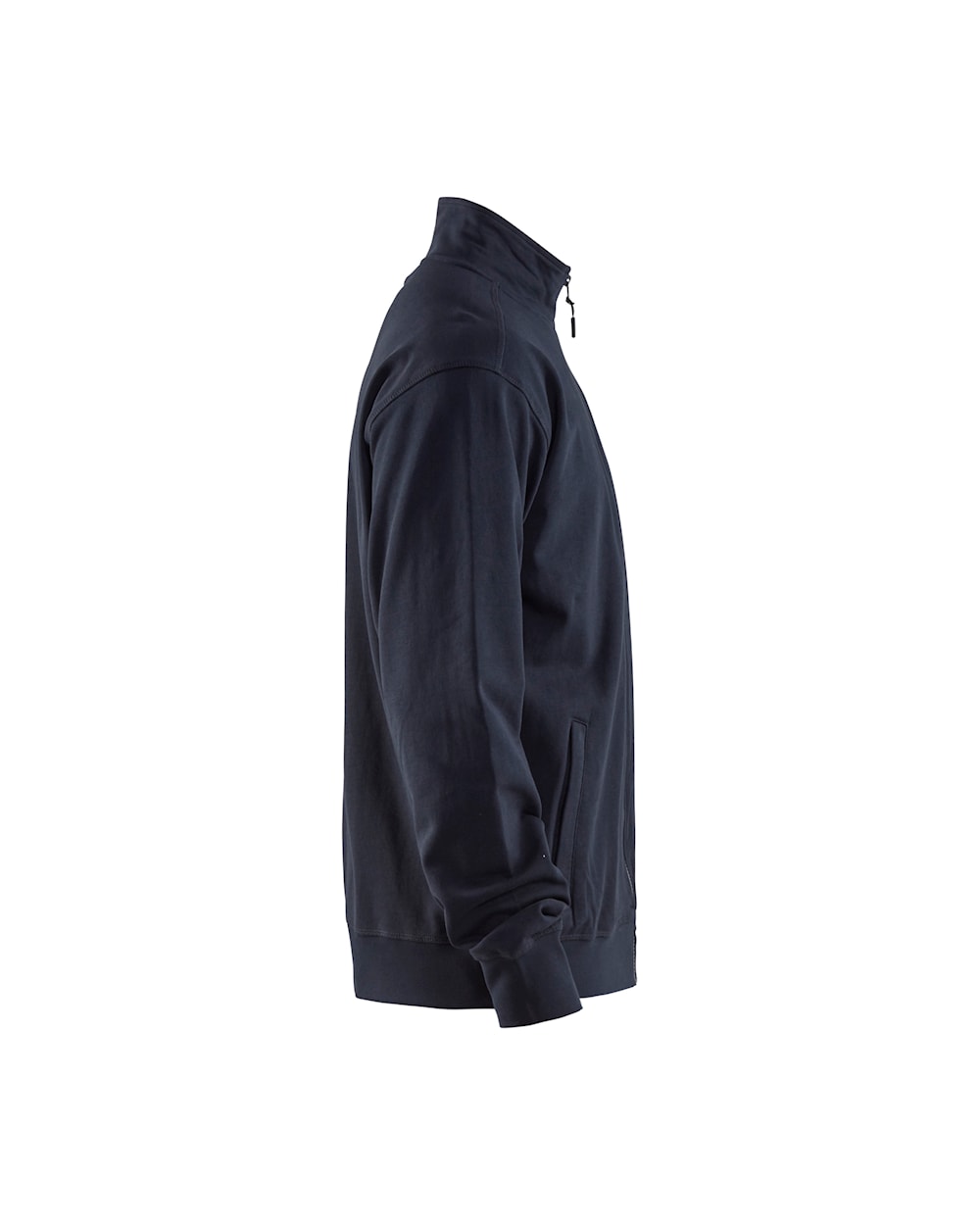 Blaklader Sweatshirt with Full Zip 3371 #colour_dark-navy-blue