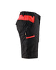 Blaklader Industry Shorts Stretch 1446 #colour_black-red