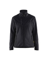 Blaklader Women's Knitted Jacket with Softshell 5943 #colour_dark-grey-black