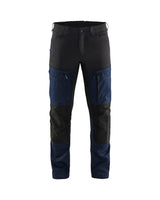 Blaklader Service Trousers with Stretch 1456 #colour_dark-navy-black