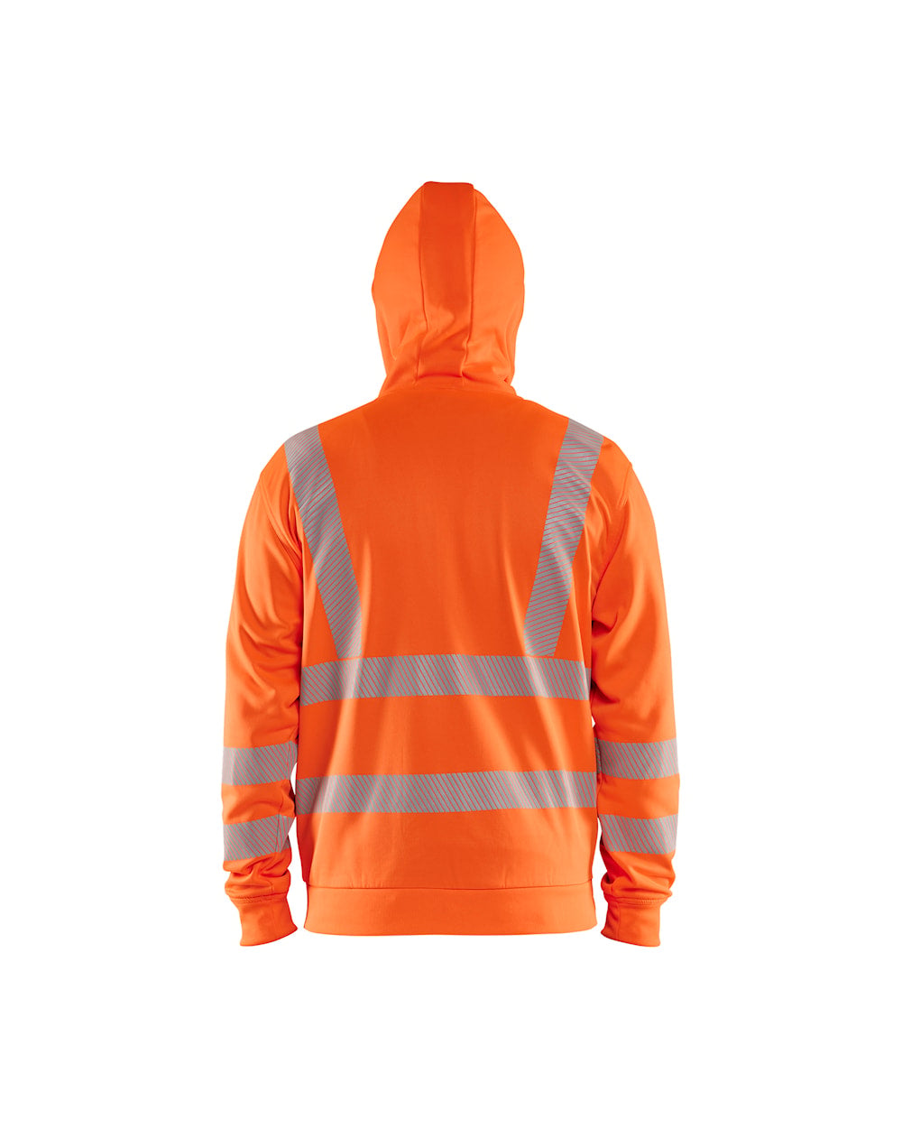 Blaklader Hi-Vis Hoodie Full-Zip 3565 #colour_orange