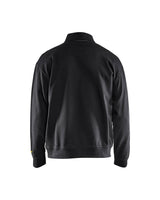 Blaklader Sweatshirt with Collar 3370 #colour_black