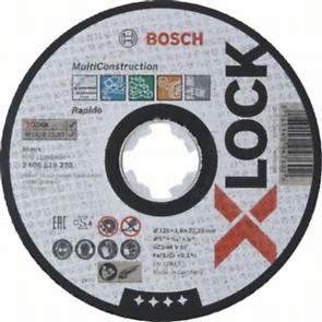 Bosch Professional X-LOCK Multi Material Straight Cutting ACS 46 V BF - 125x1.6x22.23