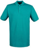 Henbury Micro-Fine Piqué Polo Shirt - Bright Jade