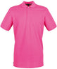 Henbury Micro-Fine Piqué Polo Shirt - Fuchsia