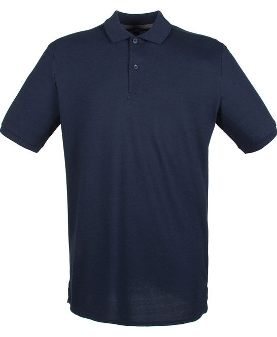 Henbury Micro-Fine Piqué Polo Shirt - Oxford Navy*