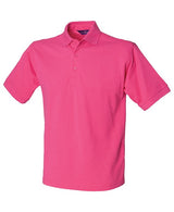 Henbury 65/35 Classic Piqué Polo Shirt - Fuchsia