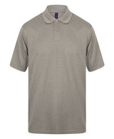 Henbury Coolplus® Polo Shirt - Heather Grey