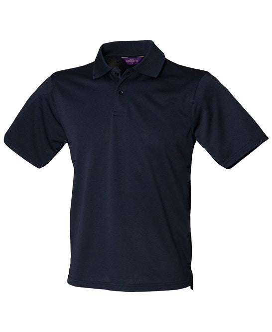 Henbury Coolplus® Polo Shirt - Navy*