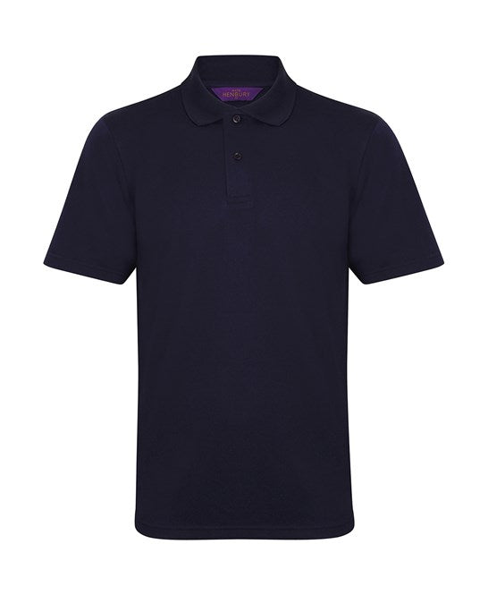 Henbury Coolplus® Polo Shirt - Oxford Navy*†