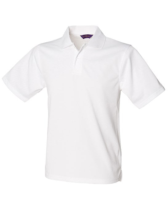 Henbury Coolplus® Polo Shirt - White*†