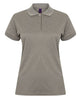 Henbury Women's Coolplus® Polo Shirt - Heather Grey