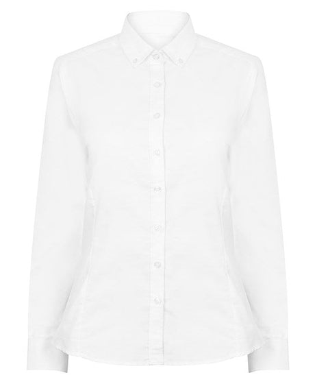 Henbury Women's Modern Long Sleeve Oxford Shirt