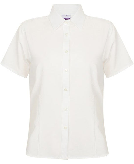 Henbury Women's Wicking Antibacterial Short Sleeve Shirt