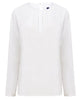 Henbury Women's Pleat Front Long Sleeve Blouse