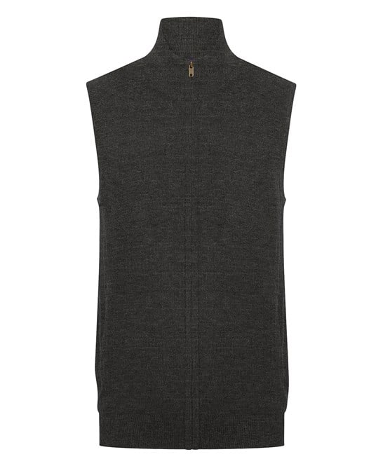 Henbury HB711 Sleeveless Zip-Through Jumper