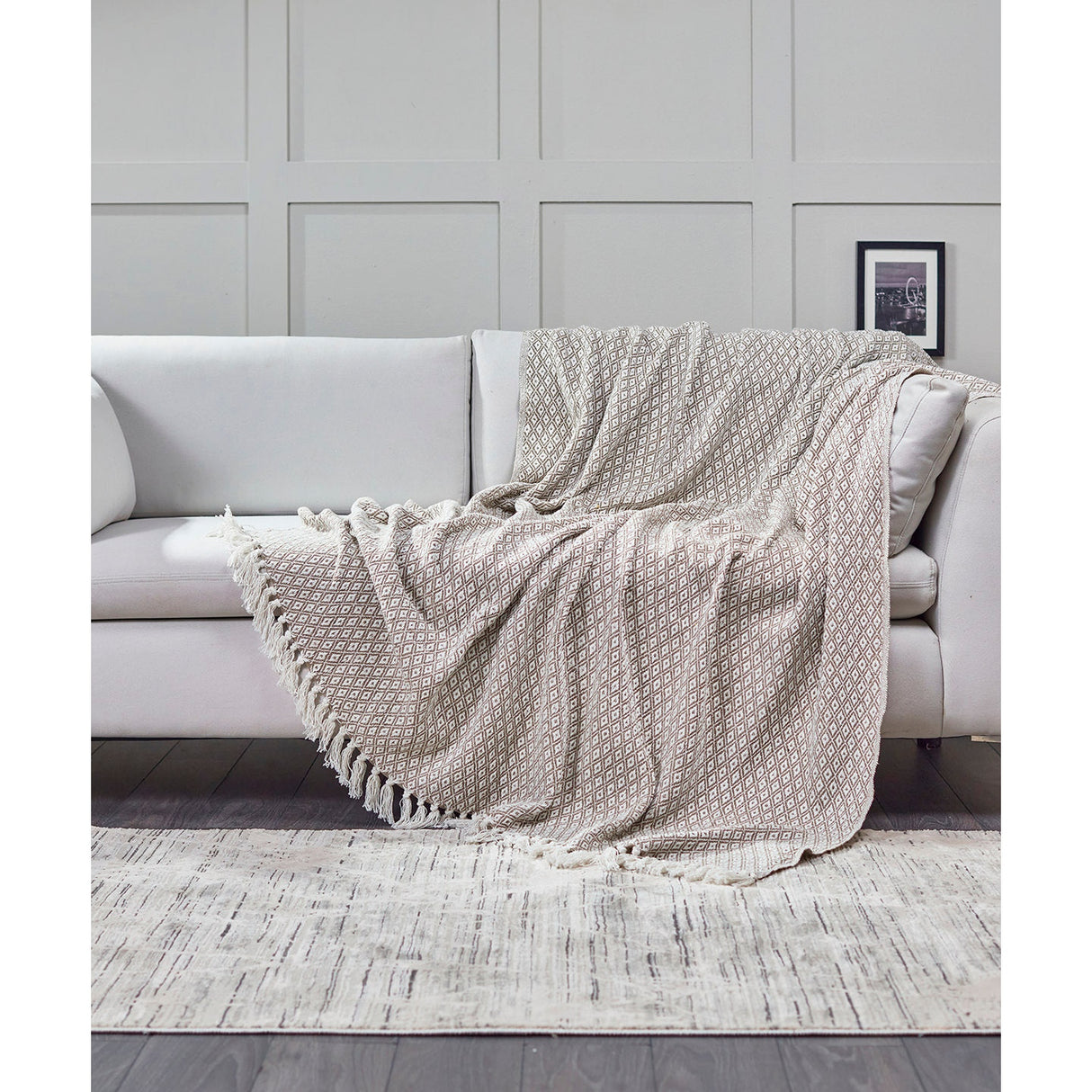 Home & Living Oxford Recycled Throw