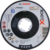 Bosch Professional X-LOCK Expert 115x1.6x22.23 Straight Cutting AS 46 S BF for Metal