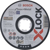 Bosch Professional X-LOCK Expert 115x1x22.23 Straight Cutting AS 60 T INOX BF for Inox+Metal