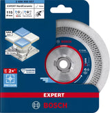 Bosch Professional HardCeramic X-LOCK Diamond Cutting Disc - 115 x 22.23 x 1.6 x 10 mm