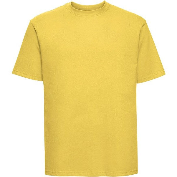 Russell Europe Super Ringspun Classic T-Shirt - Yellow