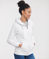 Russell Europe Women's Authentic Zipped Hooded Sweatshirt