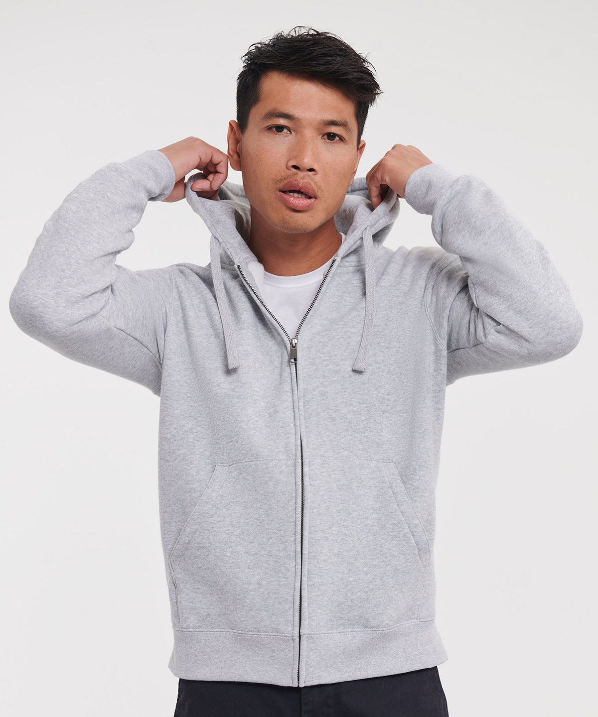 Russell Europe Authentic Zipped Hooded Sweat