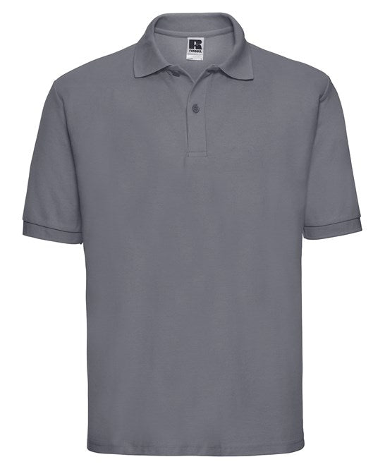 Russell Europe Classic Polycotton Polo - Convoy Grey