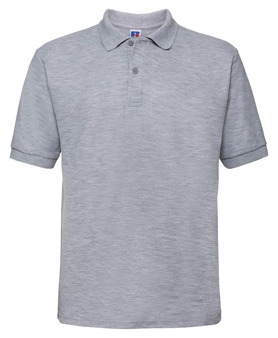 Russell Europe Classic Polycotton Polo - Light Oxford