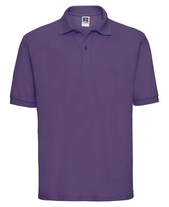 Russell Europe Classic Polycotton Polo - Purple