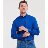 Russell Collection Long Sleeve Easycare Oxford Shirt