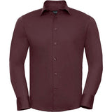 Russell Collection Long Sleeve Easycare Fitted Shirt