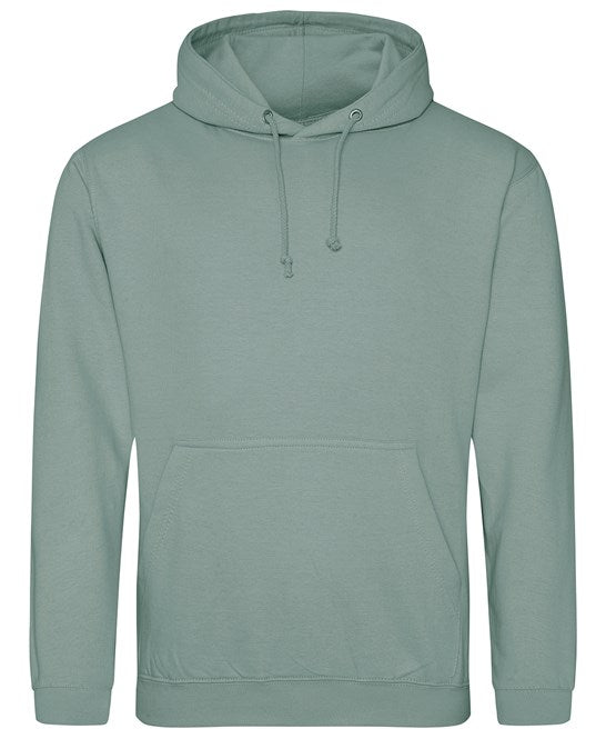 Awdis Just Hoods College Hoodie - Dusty Green