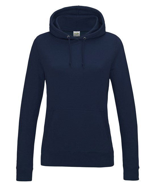 Awdis Just Hoods Women's College Hoodie - New French Navy