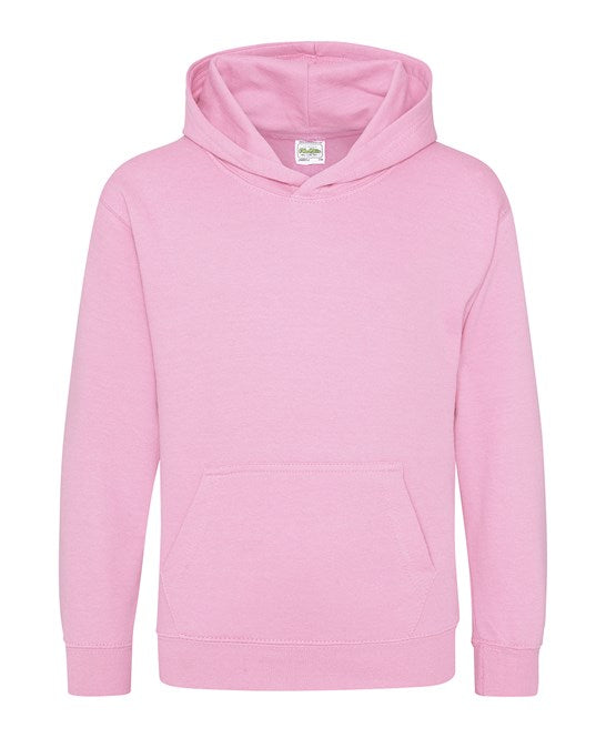 Awdis Just Hoods Kids Hoodie - Baby Pink