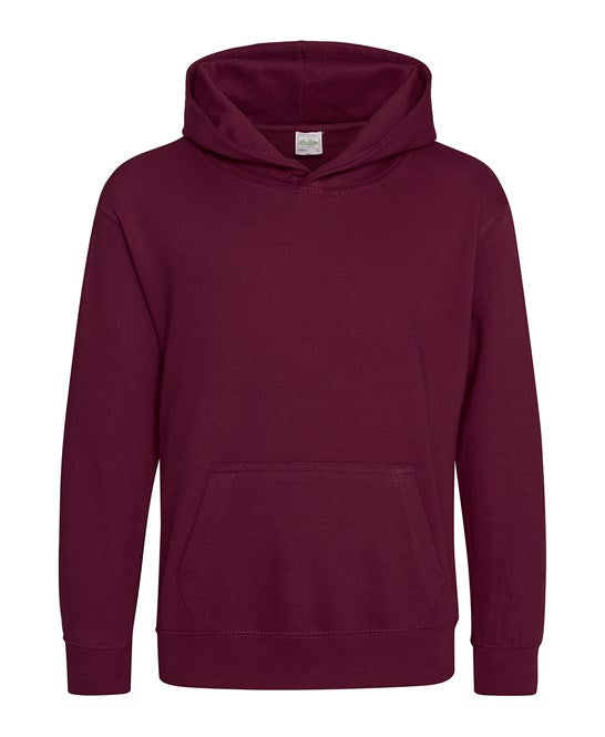 Awdis Just Hoods Kids Hoodie - Burgundy