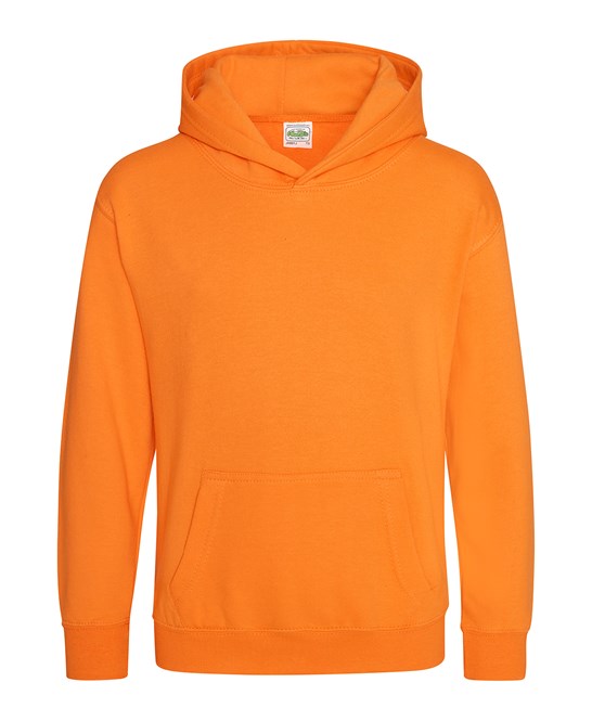 Awdis Just Hoods Kids Hoodie - Orange Crush