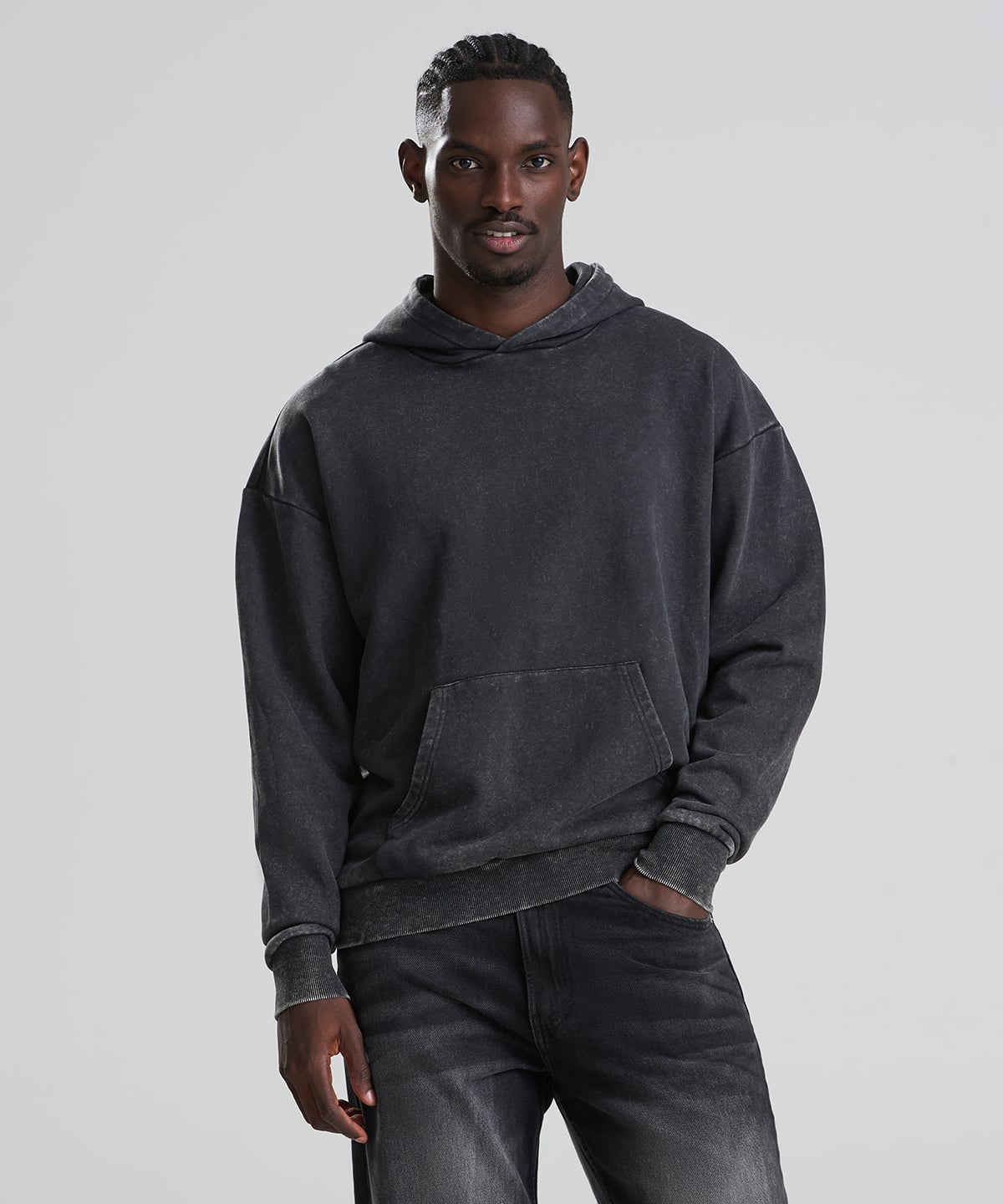 AWDis Just Hoods JH180 Vintage Washed Hoodie
