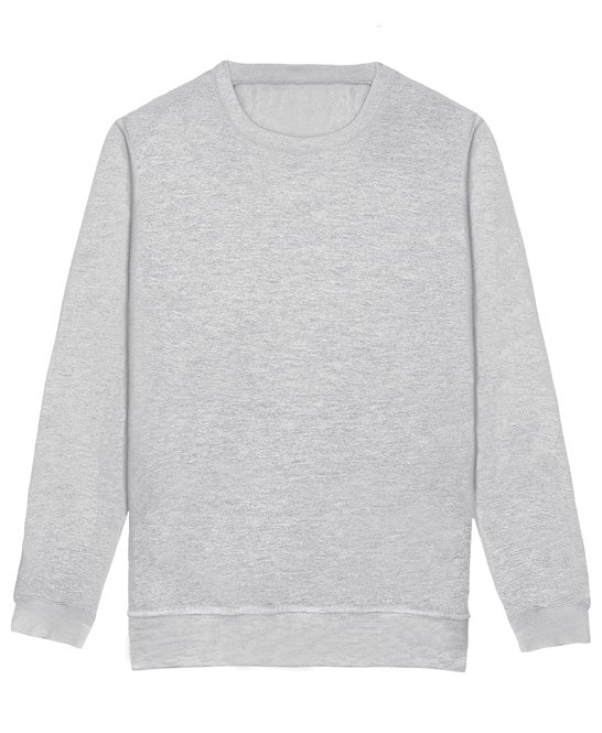 Awdis Just Hoods Kids Awdis Sweatshirt - Heather Grey