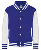 Awdis Just Hoods Kids Varsity Jacket